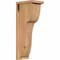 Ekena Millwork Carmel Smooth Corbel w/Backplate, Western Red Cedar, 7 1/2"W x 10"D x 26"H COR08X10X26CAR01SWR - alternate 1